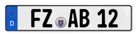 Autokennzeichen FritZlar