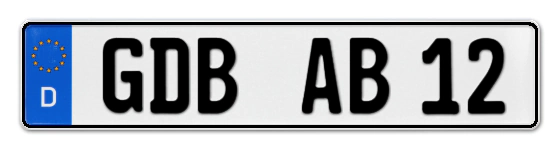 Autokennzeichen GaDeBusch
