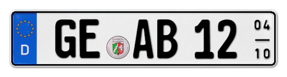 Saisonkennzeichen GE für GElsenkirchen online bestellen