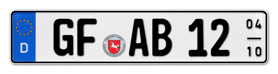 Saisonkennzeichen GF für GiFhorn online bestellen