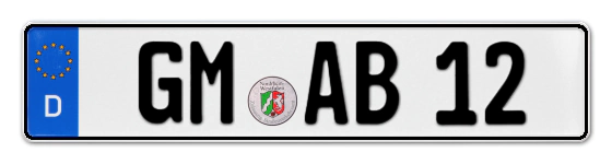 Autokennzeichen GumMersbach