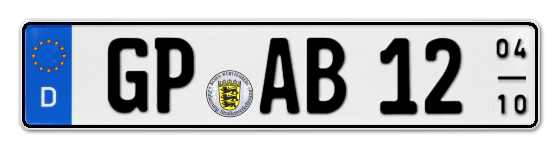 Saisonkennzeichen GP für GöpPingen online bestellen