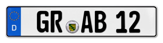 Autokennzeichen GöRlitz