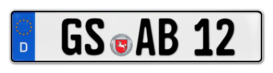 Autokennzeichen GoSlar