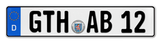 Autokennzeichen GoTHa