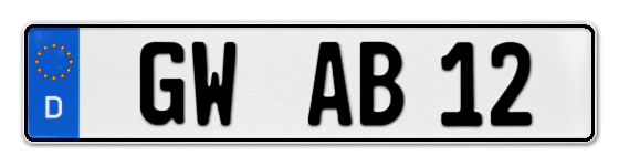 Autokennzeichen GreifsWald