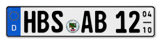 Saisonkennzeichen HBS für HalBerStadt online bestellen