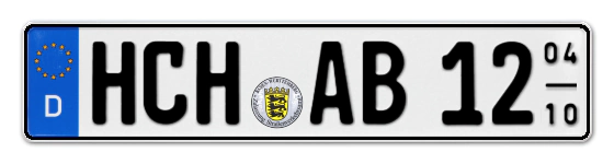 Saisonkennzeichen HCH für HeCHingen online bestellen