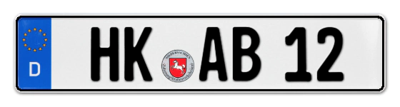 Autokennzeichen HeideKreis
