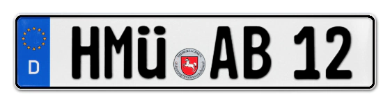 Autokennzeichen Hannoversch MÜnden