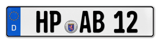 Autokennzeichen HepPenheim