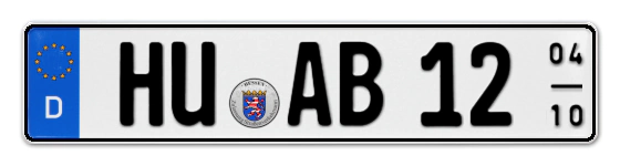 Saisonkennzeichen HU für HanaU online bestellen