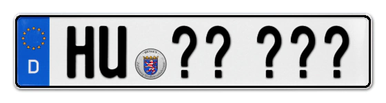 Wunschkennzeichen Hanau reservieren