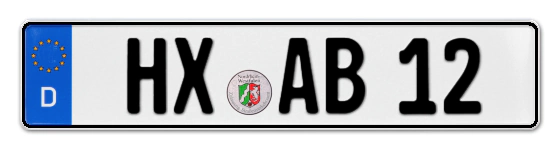 Autokennzeichen HöXter