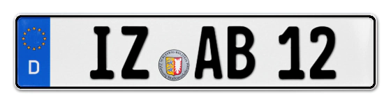 Autokennzeichen ItZehoe