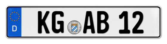 Autokennzeichen KissinGen