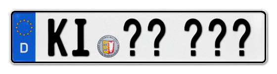 Wunschkennzeichen Kiel reservieren