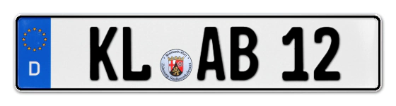 Autokennzeichen KaisersLautern