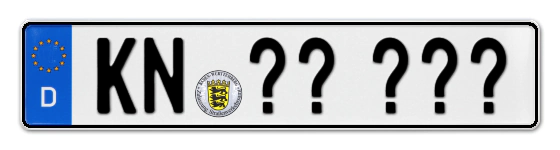 Wunschkennzeichen Konstanz reservieren