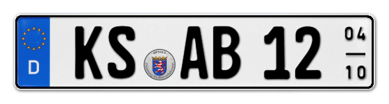 Saisonkennzeichen KS für KasSel online bestellen