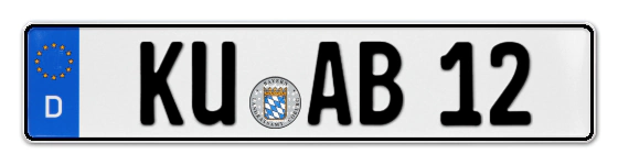 Autokennzeichen KUlmbach