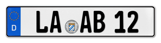 Autokennzeichen LAndshut