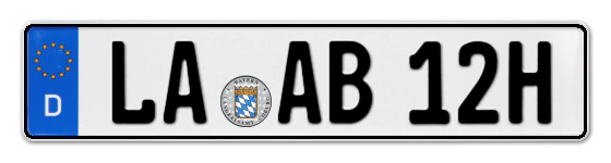 H-Kennzeichen LA online bestellen