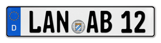 Autokennzeichen LANdau