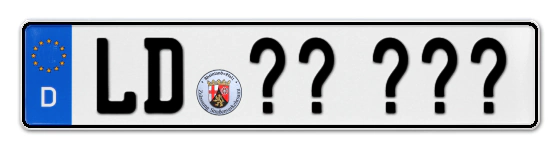 Wunschkennzeichen Landau reservieren