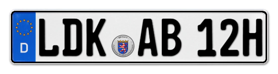 H-Kennzeichen LDK online bestellen