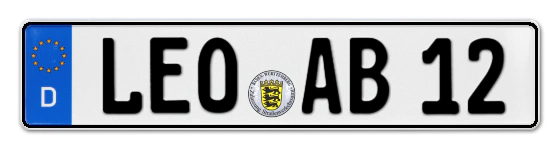 Autokennzeichen LEOnberg