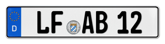 Autokennzeichen LauFen