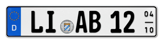 Saisonkennzeichen LI für LIndau online bestellen