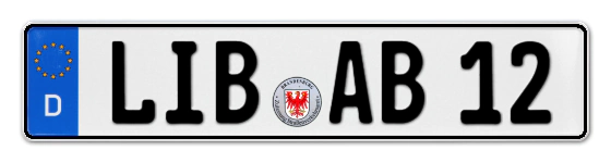 Autokennzeichen LIeBenwerda