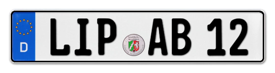 Autokennzeichen LIPpe