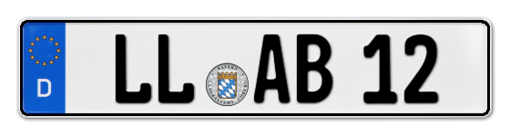 Autokennzeichen Landsberg am Lech