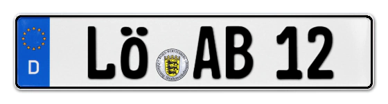 Autokennzeichen LÖrrach