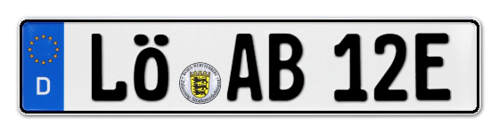 E-Kennzeichen LÖrrach online bestellen