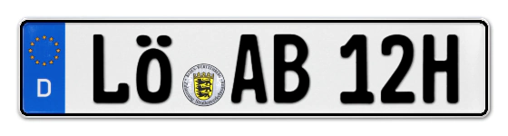 H-Kennzeichen LÖ online bestellen