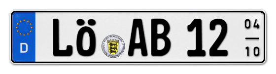 Saisonkennzeichen LÖ für LÖrrach online bestellen