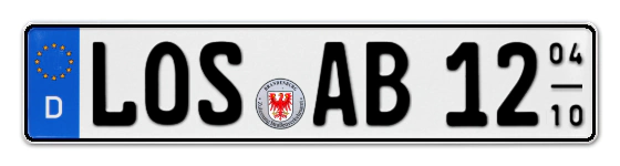 Saisonkennzeichen LOS für Landkreis Oder-Spre online bestellen