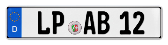 Autokennzeichen LiPpstadt