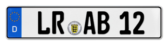 Autokennzeichen LahR