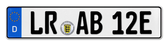 E-Kennzeichen LahR online bestellen
