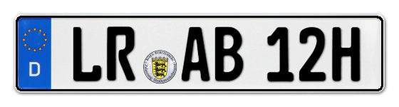 H-Kennzeichen LR online bestellen