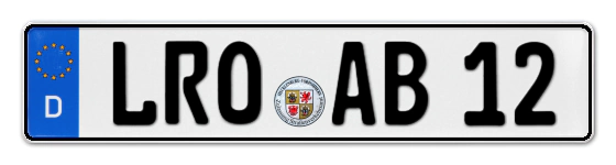 Autokennzeichen Landkreis ROstock