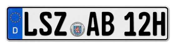 H-Kennzeichen LSZ online bestellen