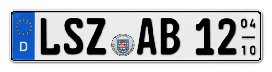 Saisonkennzeichen LSZ für LangenSalZa online bestellen