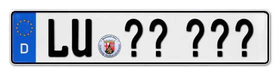 Wunschkennzeichen Ludwigshafen reservieren