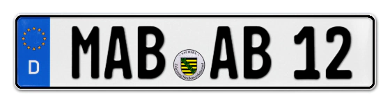 Autokennzeichen MArienBerg